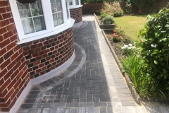 Charcoal-Patio-with-New-Fence-in-Burley-Southampton-2
