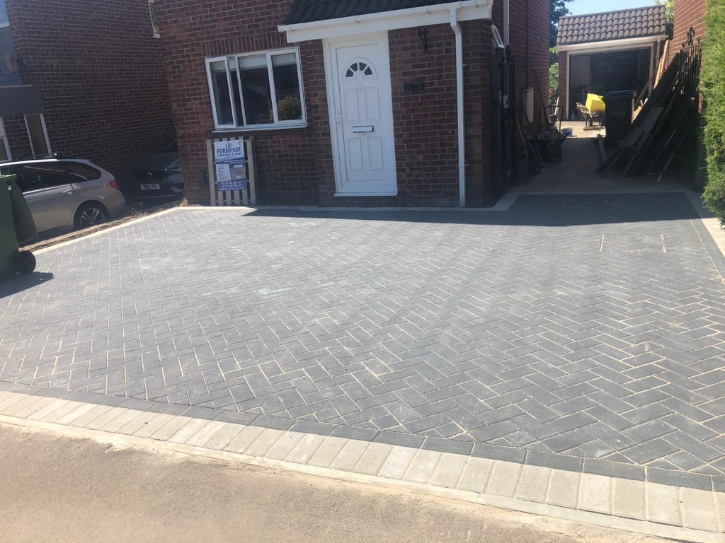 Block Paving Driveway and Patio